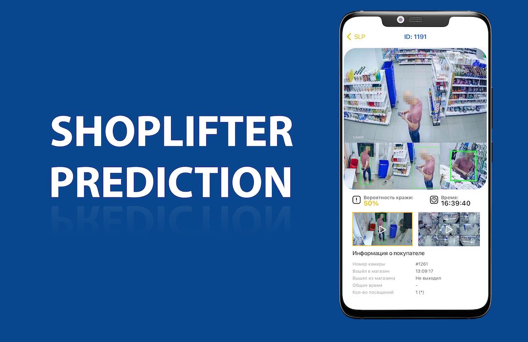 Новое технологическое решение для борьбы с воровством в ритейле Shoplifter Prediction